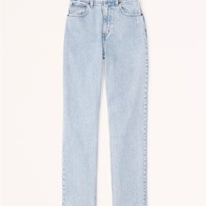 Abercrombie & Fitch, the 90s Straight Ultra High Rise Jean